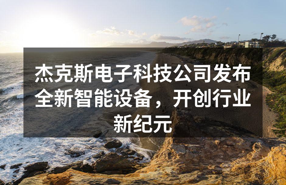 杰克斯电子新品发布会现场